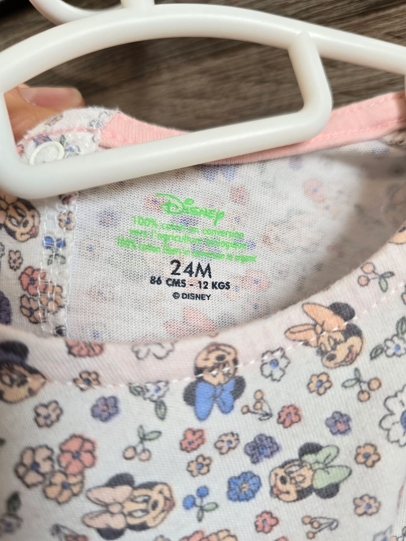 Roupa de bebê menina - Macacão Minnie - Disney - 24 meses 86 cm – photo 4